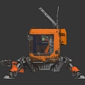 Modern Robots 3d model