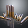 Bullets Pistol Bullets Rifle Bullets Machine Gun Bullets Ammunition Bullet Box Bullets Shooting Bullets 3d model