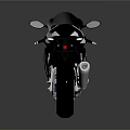 Sleek Modern Sport Motorcycle With Silver Black Body And Stylish Wheels