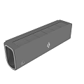 Wall Mounted Air Conditioner Fan With Two Color Options Digital Display And 25 Degree Temperature