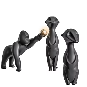 Modern Crafts Monkey Table Lamp 3d model