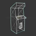 Super Play Standalone Arcade Machine Entertainment Appliance With Colorful Design And Game Screen