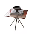 Modern side corner 3d model