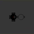 Infrared Steiner Laser Pistol Light Source Firearm Sight Firearm Device 3d model