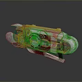 Science Fiction Firearms Next Generation Firearms Science Fiction Game Gun Game Firearms Game Gun Concept Gun Laser Gun 3d model