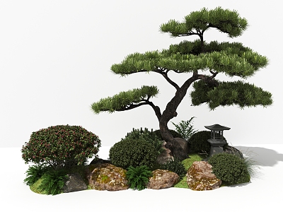 Landscape Plants Miniature Landscape model