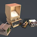 Vintage Computer Equipment Collection With Retro Monitor And Control Devices