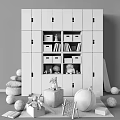 Entryway Cabinet Sideboard For Kids With Colorful Drawers Toy Storage And Book