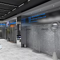 SOPHNET Clothing Store Interior With Glass Front Display Mannequins And Modern Lighting
