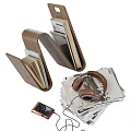Stylish Home Magazine Storage Setup With Wooden Magazine Holders Stack Of Magazines Headphones And Phone