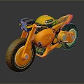 Motorcycle Two-wheeled Motorcycle Cross-country Motorcycle Road Race Motorcycle Motor Vehicle Transport 3d model