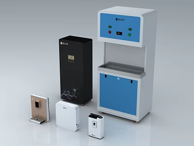 Modern Water Purifier Water Purifier Water Purifier Central Water Purifier 3d model
