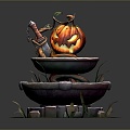 Pumpkin Lantern Pumpkin Pumpkin Cartoon Pumpkin Anime Pumpkin Style Pumpkin Fantasy Style Pumpkin 3d model