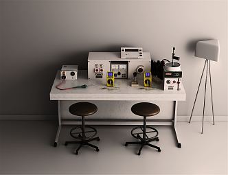 Modern Tools Physics Laboratory Maintenance Tools 3d model