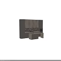 Modern Kitchen Interior Design With Wooden Cabinets Stone Backsplash Countertop And Appliances