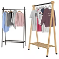 Modern drying rack 3d model