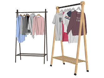 Modern drying rack 3d model