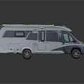 Modern RV Camper Car Camper Car 3d model