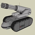 Intelligent Infantry Robot 3d model