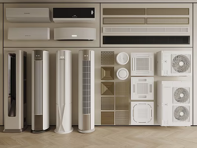 Modern air conditioning air conditioning combination 3d model
