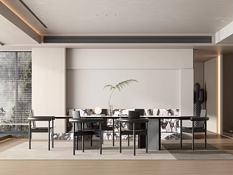 Modern Restaurant 3d model