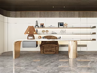 Light Luxury Study 3d model