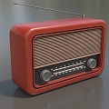 Radio Retro Radio Old-fashioned Radio Radio Simple Model Radio Low Model Low Face Number Radio Video Level Radio Super Realistic High Precision 3d model