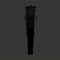Modern Tactical Rifle With Metal Finish Black Magazine And Rail System For Tactical Shooting