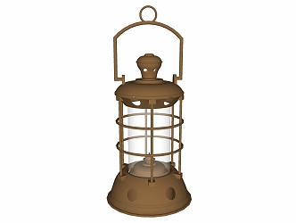 Kerosene lamp 3d model