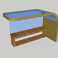 Public Space Station 3d model