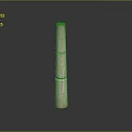 Tall Slender Striped Ceramic Vase With Minimalist Design For Home Decor