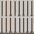New Chinese Pillar 3d model