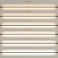 Different Color Temperature LED Strip Lighting Display Featuring 2200K 2400K 2800K 3200K 3800K 4000K