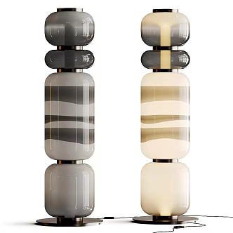 Italian Poliform floor lamp 3d model