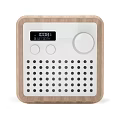 Wooden Bluetooth Speaker With Digital Display And Knob Control For Desktop Use 3d model