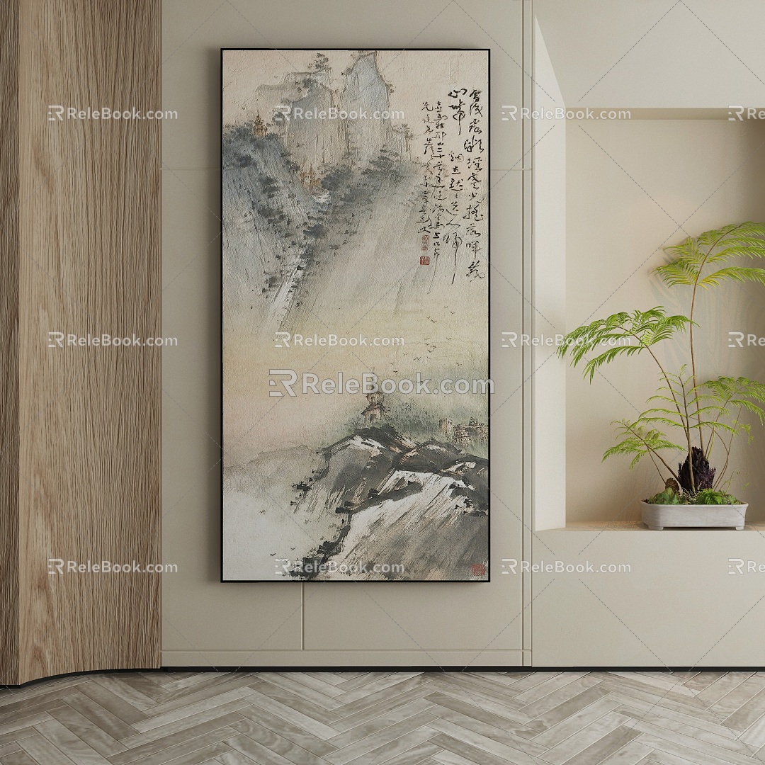 New Chinese Decorative Painting model