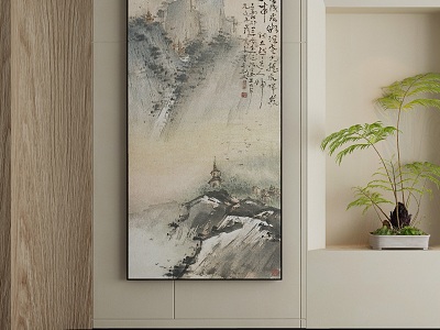 New Chinese Decorative Painting model