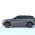 Gray Modern SUV Featuring Sleek Exterior Design Alloy Wheels And Bold Front Grille
