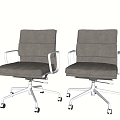 Modern Office Chair Office Single Chair 3d model