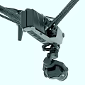 Advanced Professional Unmanned Aircraft With Multi Rotor Propellers And Mounted Camera