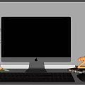 modern computer 3d model