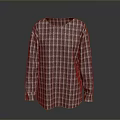 Comfortable Casual Long Sleeve Shirt With Classic Plaid Pattern For Daily Wear