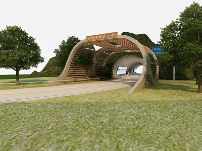 Tunnel 3d model Tunnel 3d model