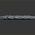 Durable Metal Gear Hardware Tool With Toothed Design Central Hole And Screw Holes