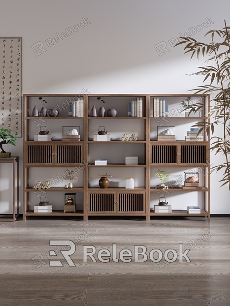 New Chinese Antique Rack model