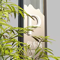 Chinese signage parking lot indication guide system 3d model