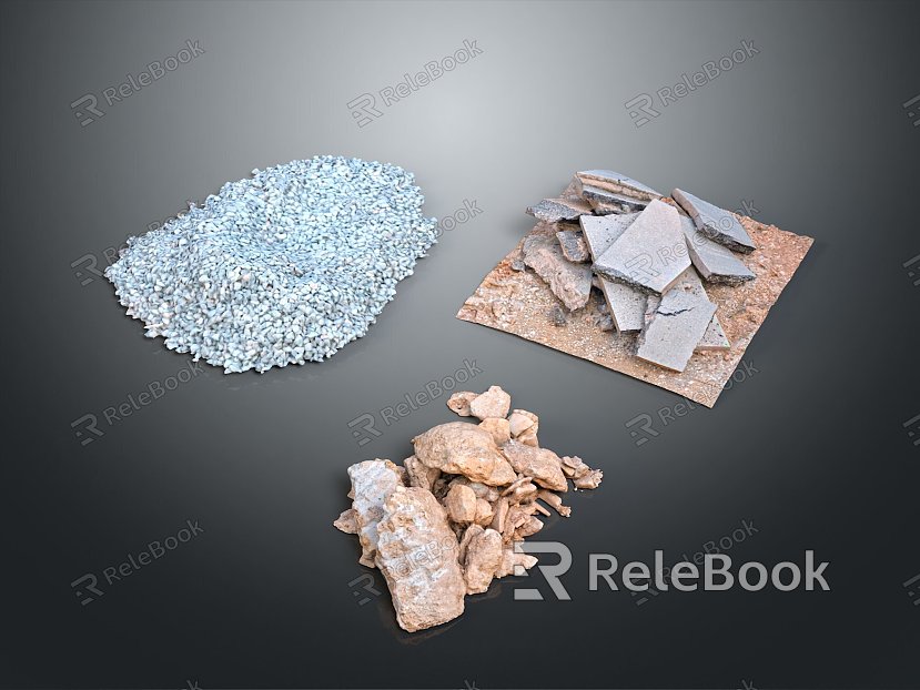 Stone Rock Stone Stone Appreciation Stone Strange Stone Ore Realistic model