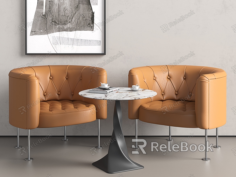 Italian Table and Chair Combination Coffee Table and Chair Negotiation Table and Chair Reception Table and Chair Casual Table and Chair Combination model