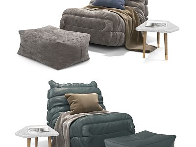 Modern Lazy Sofa model