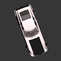 Red Vintage Sports Car With Two Door Design Black Hood And White Wheels